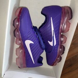 Nike Air VaporMax in Purple with Pink Soles